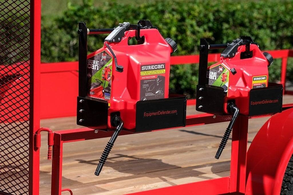 Equipment Defender 91014 Surecan 5 Gal Gas Can Rack