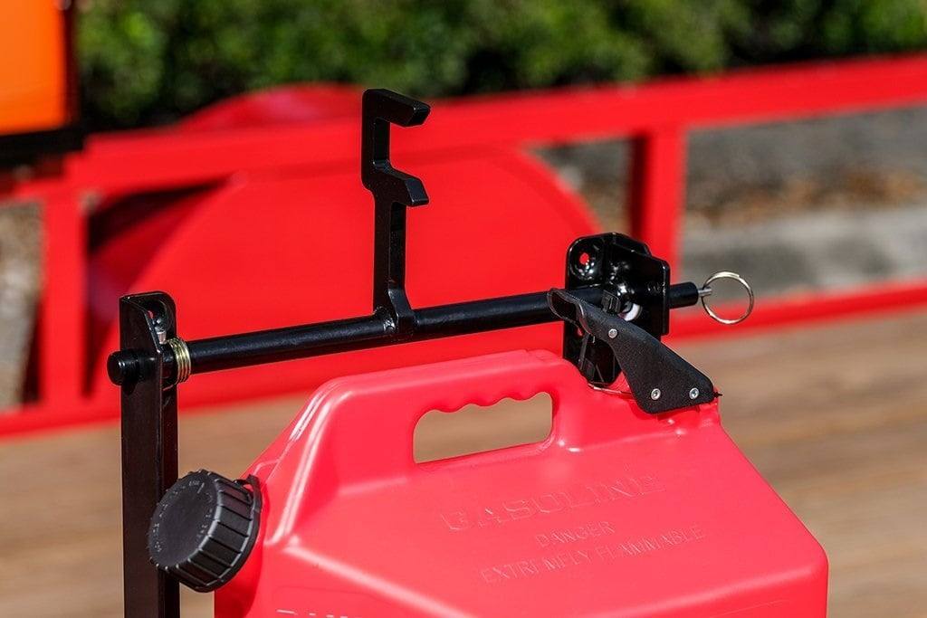 Equipment Defender 91014 Surecan 5 Gal Gas Can Rack