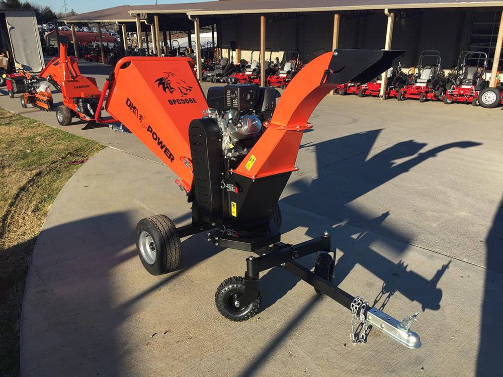 DK2 OPC566E 6" Gas Powered Kinetic Chipper Stock