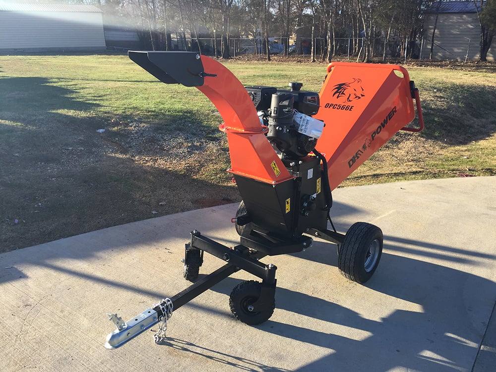 DK2 OPC566E 6" Gas Powered Kinetic Chipper Stock