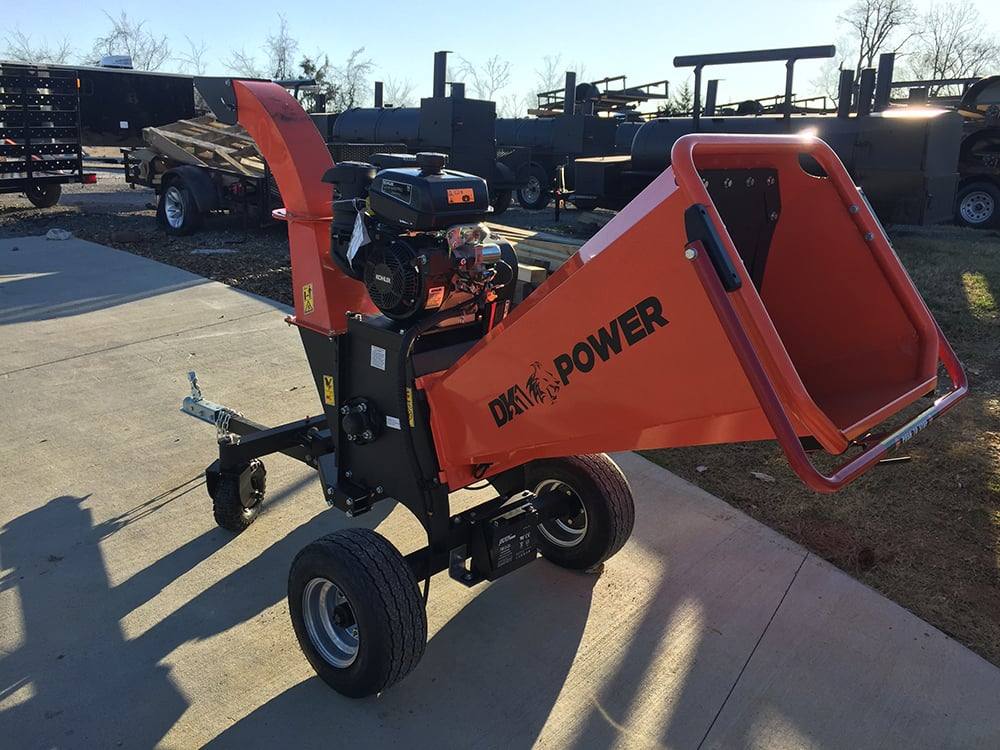 DK2 OPC566E 6" Gas Powered Kinetic Chipper Stock