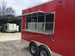 8.5' x 18' Victory Red Ice Cream Concession Trailer