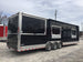 8.5 x 32 Black Porch Style Concession Food Trailer