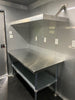 8.5 x 24 Black Porch BBQ Concession Food Trailer