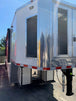 8.5' x 40' White BBQ Gooseneck Food Trailer