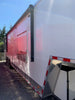 8.5' x 40' White BBQ Gooseneck Food Trailer