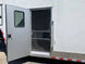 8.5' x 40' White BBQ Gooseneck Food Trailer