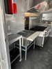 8.5 x 24 Porch Style Black Food Concession Trailer