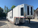 8.5' x 40' White BBQ Gooseneck Concession Food Trailer