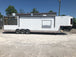 8.5' x 40' White BBQ Gooseneck Concession Food Trailer