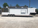 8.5' x 40' White BBQ Gooseneck Food Trailer