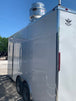 8.5 X 16 White Concession Food Trailer