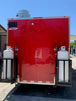 8.5 x 24 Red Food Concession Trailer w Appliances