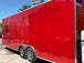 8.5 x 24 Red Food Concession Trailer w Appliances