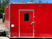 8.5 x 24 Red Food Concession Trailer w Appliances