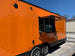 8.5' x 24' Orange Concession Food Trailer