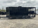 8.5 x 20 Black on Black Concession Food Trailer