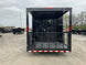 8.5 x 20 Black on Black Concession Food Trailer