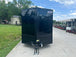 7x18 Black with Blackout Hybrid Enclosed Trailer (2) 7K Axles Storage