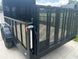 7x18 Black with Blackout Hybrid Enclosed Trailer (2) 7K Axles Storage - SLE Equipment - 14