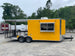 8.5 x 22 Penske Yellow BBQ Vending Concession Food Trailer