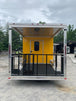 8.5 x 22 Penske Yellow BBQ Vending Concession Food Trailer