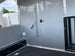 8.5 x 16 Grey Porch Style Concession Food Trailer