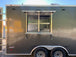 Charcoal Grey 8.5 x 18 Concession Food Trailer