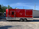 8.5 x 20 Victory Red Food Vending Concession Trailer