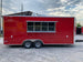 8.5 x 20 Victory Red Food Vending Concession Trailer