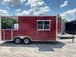 8.5 x 18 Brandy Wine Porch Style Concession Food Trailer