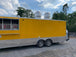 8.5 x 24 Penske Yellow Food Trailer w Restroom and Appliances