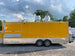 8.5 x 24 Penske Yellow Food Trailer w Restroom and Appliances