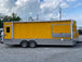 8.5 x 24 Penske Yellow Food Trailer w Restroom and Appliances