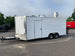 8.5' x 20' White V-Nose Food Concession Trailer