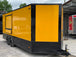 Yellow 8.5 x 20 Vending Concession Food Trailer