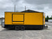 Yellow 8.5 x 20 Vending Concession Food Trailer