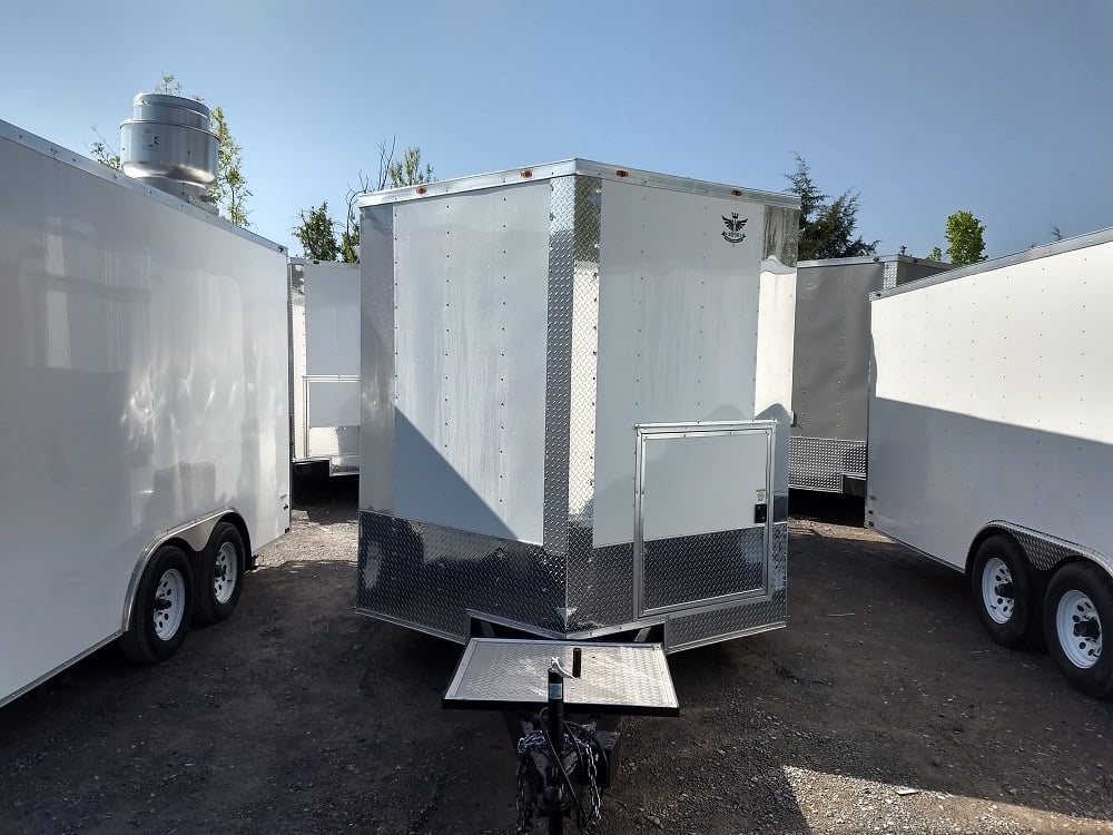 8.5' x 16' Concession Food Trailer With Appliances