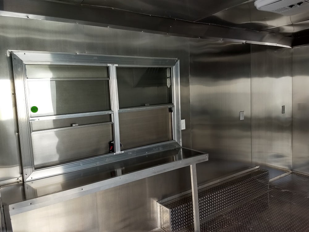 8.5' x 16' Concession Food Trailer With Appliances