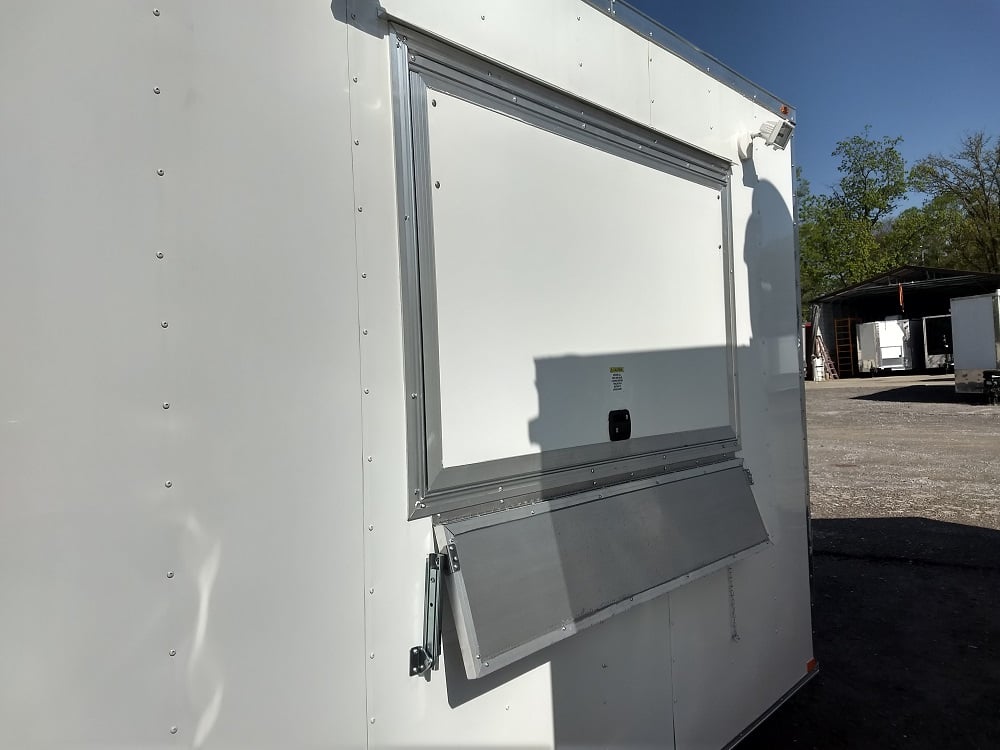 8.5' x 16' Concession Food Trailer With Appliances