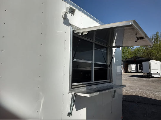 8.5' x 16' Concession Food Trailer With Appliances