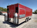 8.5' x 24' Red Concession Food Trailer With Appliances