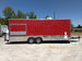 8.5' x 24' Red Concession Food Trailer With Appliances