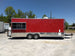 8.5' x 24' Red Concession Food Trailer With Appliances