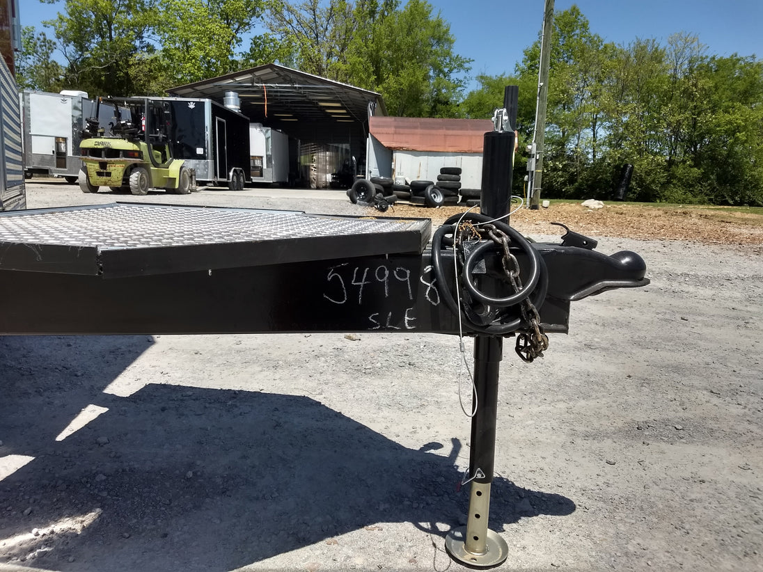 8.5' x 24' Red Concession Food Trailer With Appliances