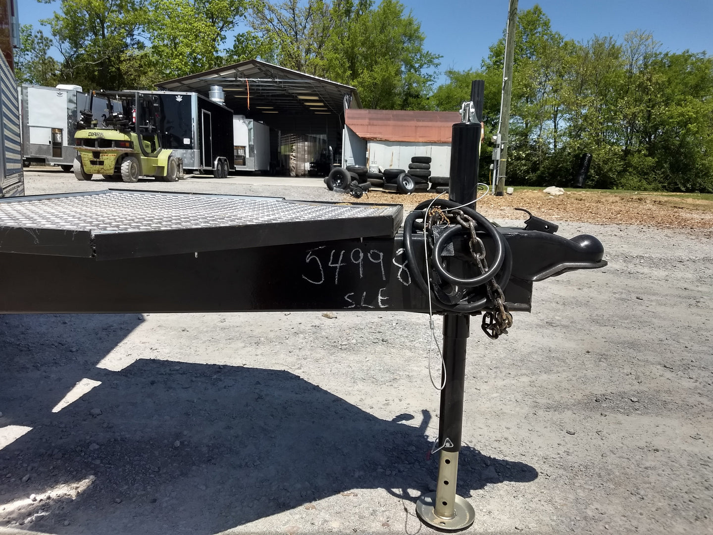 8.5' x 24' Red Concession Food Trailer With Appliances