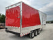 Enclosed Trailer 8.5' X 30' Red and White Custom Event Storage - SLE Equipment - 7