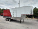 Enclosed Trailer 8.5' X 30' Red and White Custom Event Storage - SLE Equipment - 10