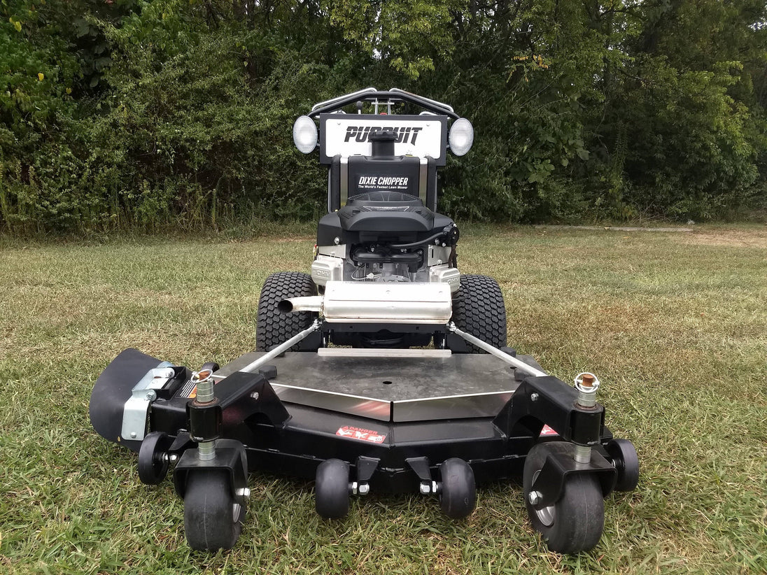 Dixie Chopper 1844D Walk Behind Mower Pursuit front angle view