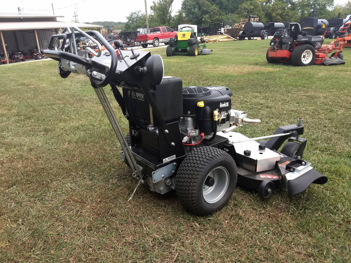 Dixie Chopper 1844D Walk Behind Mower Pursuit front angle view